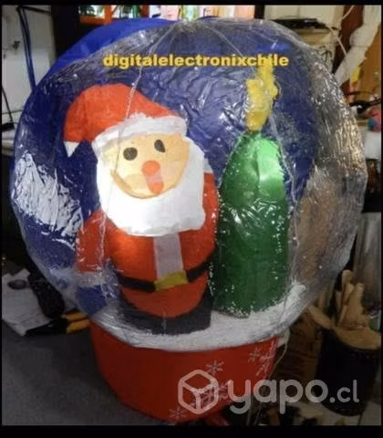 Viejo pascuero inflable