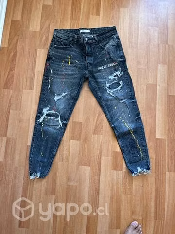 Pantalon Jeans Zara - Talla 44