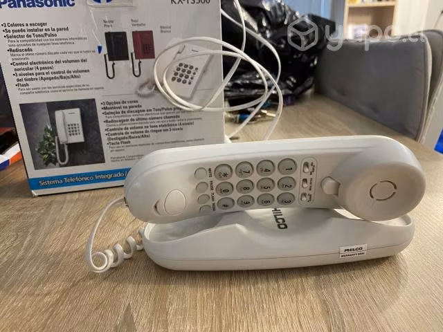 Teléfono marca philco casi nuevo