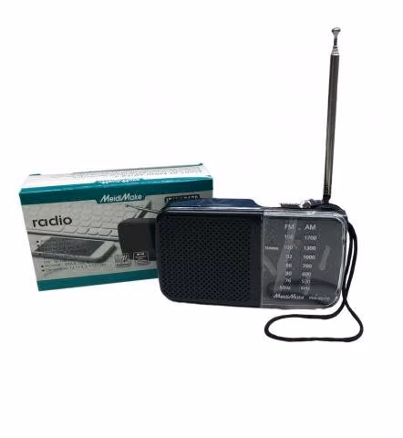 Radio A Pilas Fm/am Portable De Bolsillo