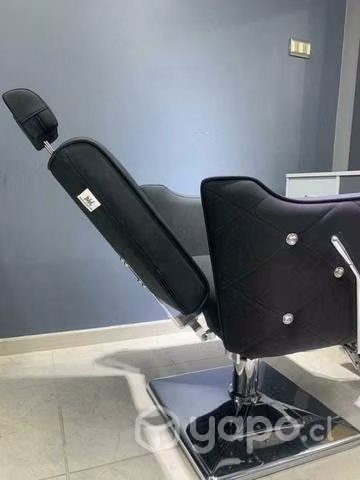 Sillón de peluqueria, barbero reclinable