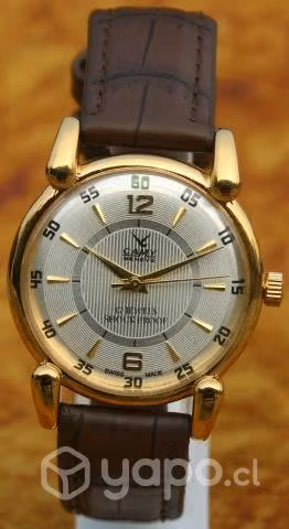 Fino reloj CAMY enchapado como nuevo