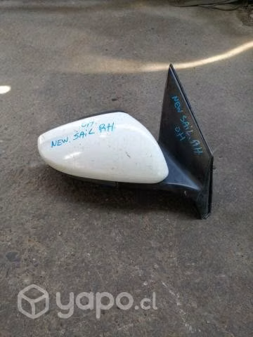 Espejo derecho chevrolet new sail original