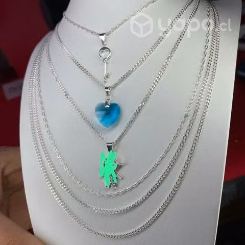 Collares plata