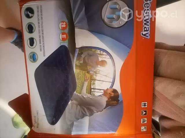 Colchon inflable 2 plazas - Imagen 2