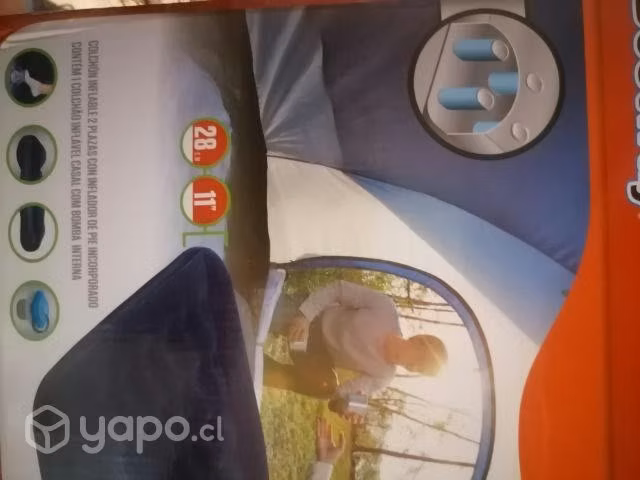 Colchon inflable 2 plazas