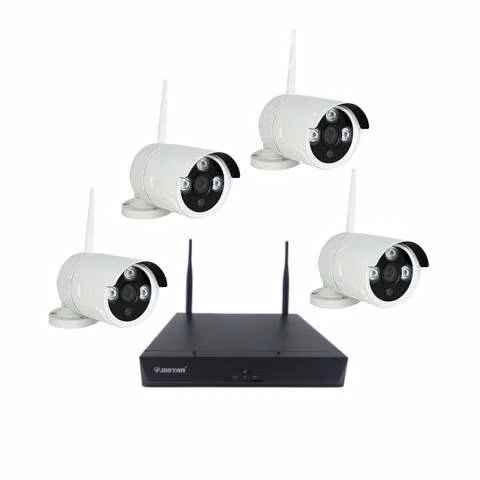 Kit 4 Camaras + DVR Full HD Wifi VGA HDMI