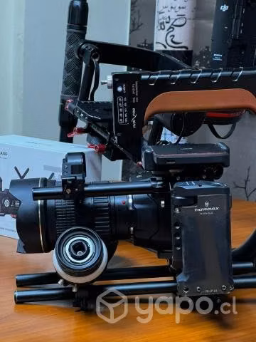 Cámara blackmagic design pocket cinema 6k raw + ac