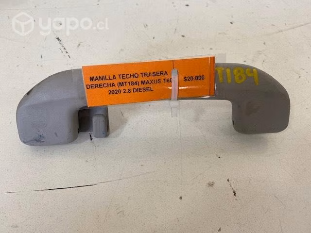 Manilla techo trasera derecha (MT184) Maxus T60 20