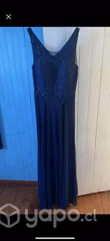 Vestido de fiesta azul
