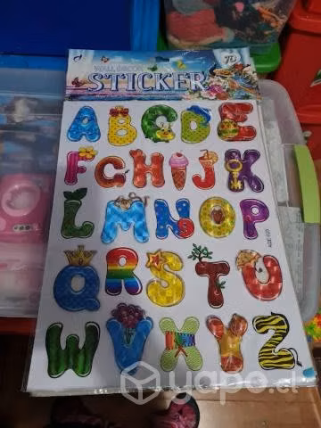 Stickers numero letra relieve - Imagen 3