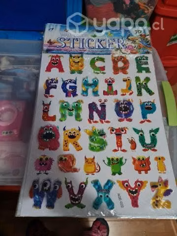 Stickers numero letra relieve - Imagen 2