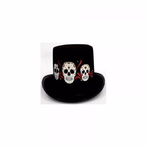 Disfraz de sombrero de calavera