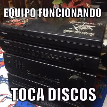 Equipo audio música parlantes