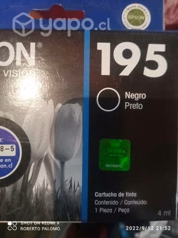 Tintas Epson diversos modelos originales