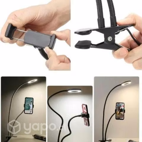 Anillo Aro De Luz Con Soporte Para Escritorio Mesa