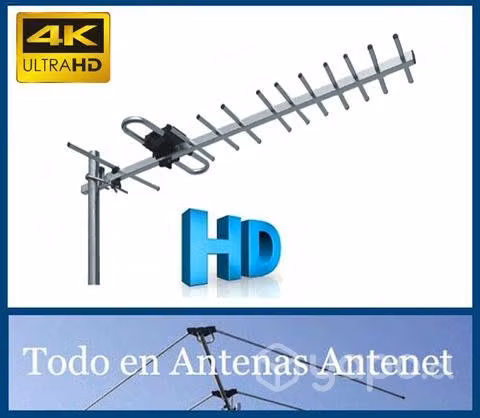 Antena de tv Ultra HD FAA-12 alta ganancia