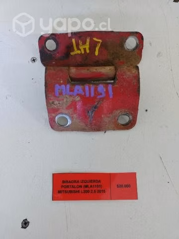 Bisagra Izquierda Portalon (MLA1191) Mitsubishi L