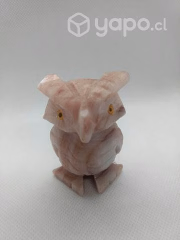 Búho rosado piedra