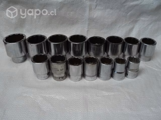 15 Dados De Marca En Pulgadas, Toma 3/4