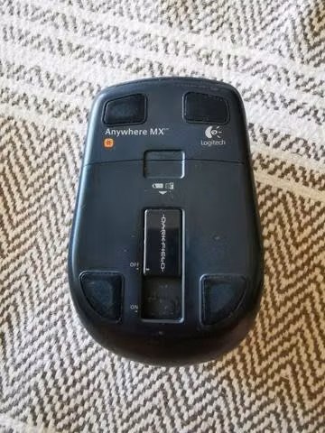 Mouse laser inalámbrico logitech anywhere mx
