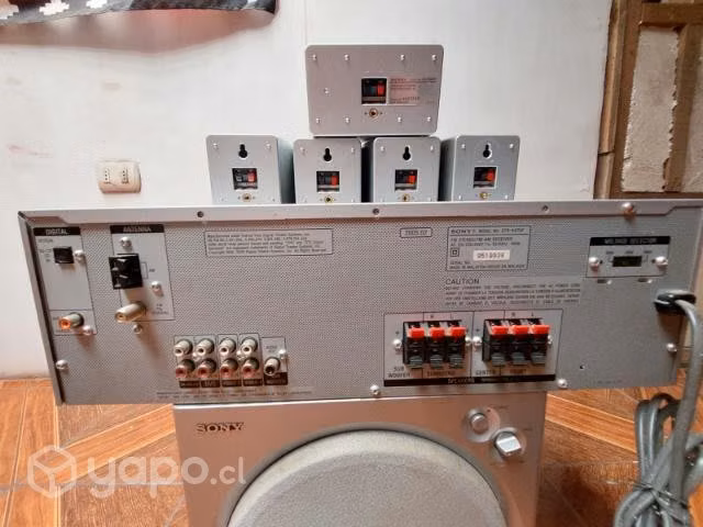 Receiver, home theater sony str-k670P 5.1 y sub.