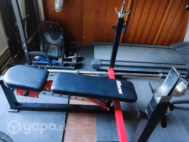 Prensa banco olímpico promachine
