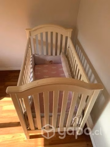 Cuna madera lacada - Imagen 2