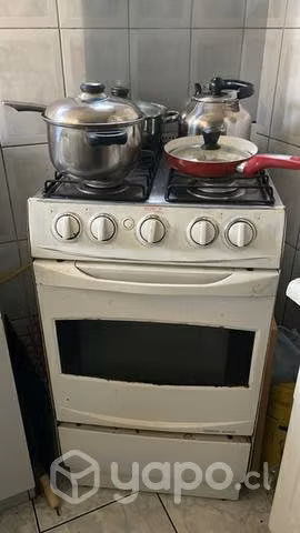 Cocina Bosch 4 platos blanca metro Quillayes