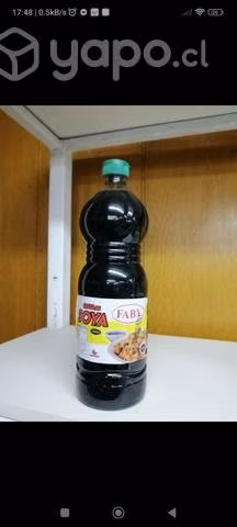 Lote de 6 Salsa de soya litro