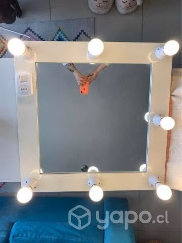 Espejo de luces para maquillaje profesional - Imagen 2