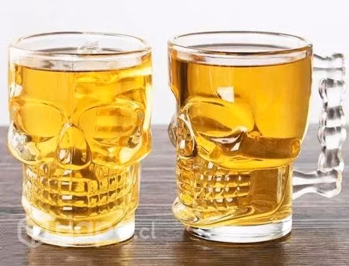 Calavera Shoperos vidrio