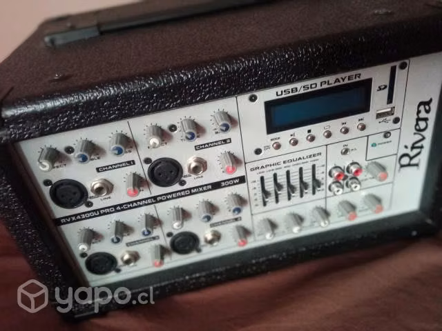 Mezclador/amplificador Rivera RVX4300U 300W
