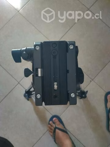 Tripode Manfrotto MTV 502 con cabezal mvh 500 - Imagen 2