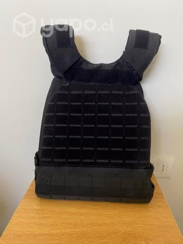 Chaleco táctico 10 kg para hacer ejercicios