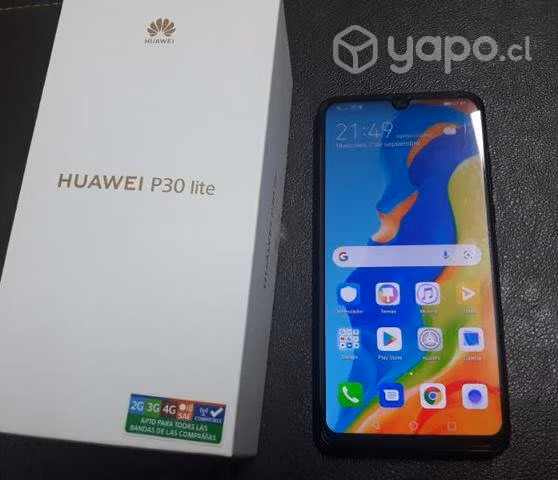 Oportunidad Huawei p30 lite, 128 gb en su caja prá