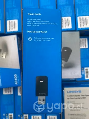 Adaptador WIFI USB Linksys AC600 Alta Calidad - Imagen 4