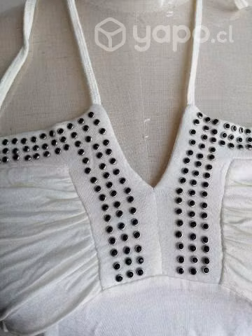 Polera color blanco invierno - Imagen 2