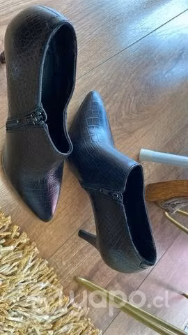 Botines mujer taco medio