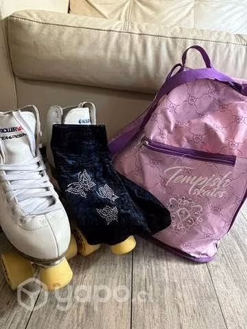 Patines Tempish classic Rollervar+bolso+cubre pati