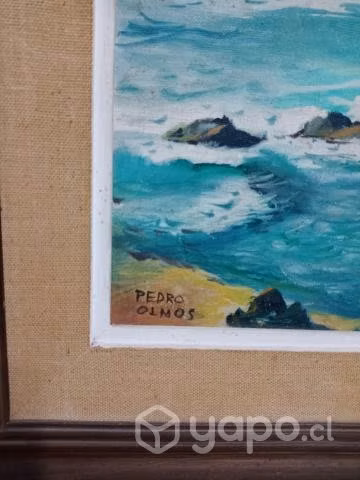 cuadro pintor chileno pedro olmos