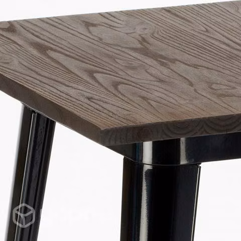 Mesa Tolix Comedor 70x70cm Pub, Personalizable