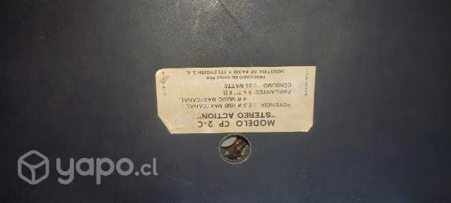 Tocadiscos Vintage Irt Sterovox años 80