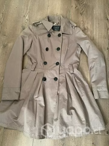 Abrigo beige ALANIZ original talla 36
