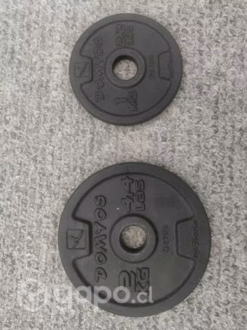 Set de mancuernas 20 kls Domyos
