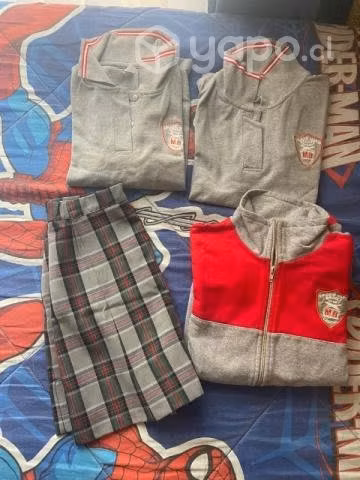 Lote de ropa colegio Marta brunett macul talla 10