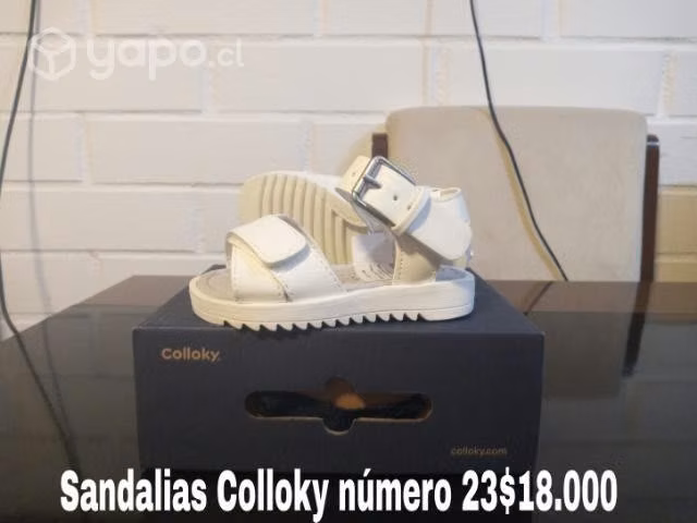Sandalias Colloky número 23 originales