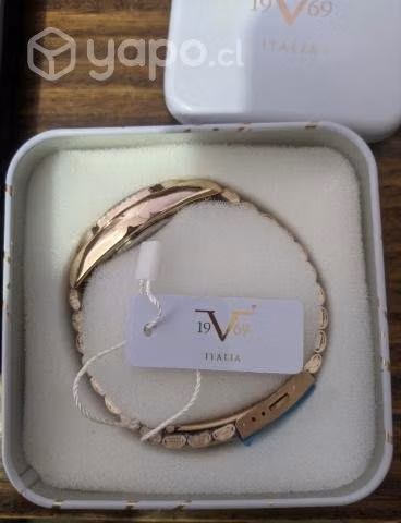 Reloj 19V69 color oro rosa mujer