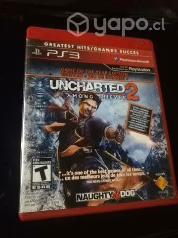 Uncharted 2 ps3 game of the year edition