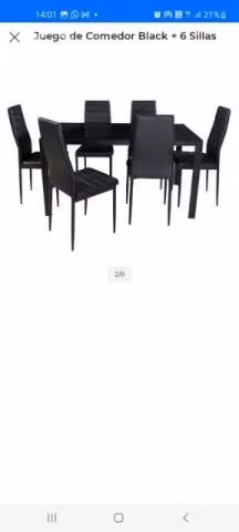 Comedor negro